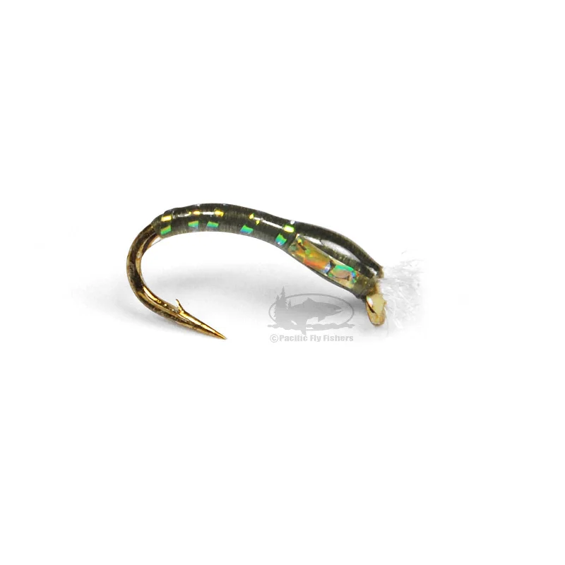 3D Glass Chironomid - Dark Olive