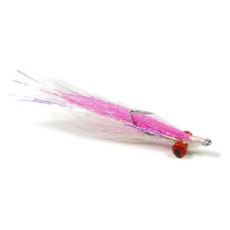 Clouser Minnow - Pink/White