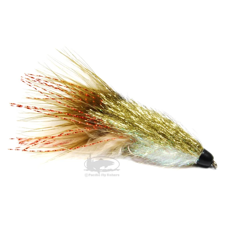 Coffee's Conehead Sparkle Minnow - Sculpin