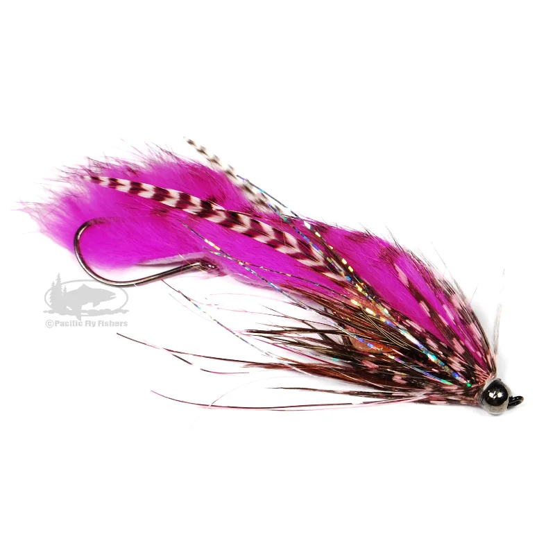 Hartwick's Tungsten Cyclops Leech - Pink