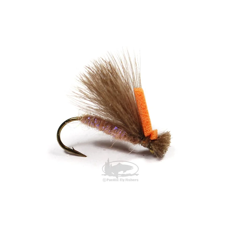 Jake's Hi-Vis CDC Caddis - UV Tan