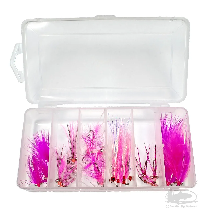 Pink Salmon Fly Assortment