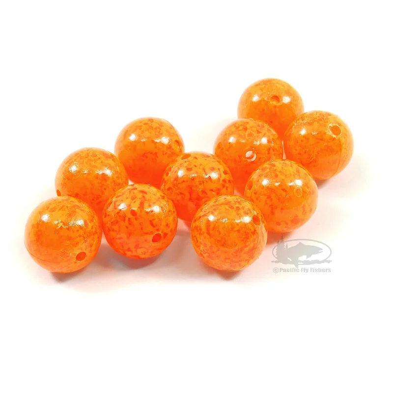 Mottled Orange Clear