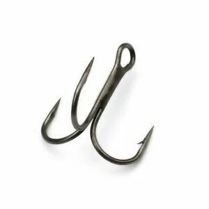 ADDYA JawLocker Treble Hooks Black Nickel QTY 10 SIZE 1