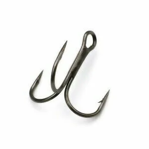 ADDYA JawLocker Treble Hooks Black Nickel QTY 10 SIZE 12