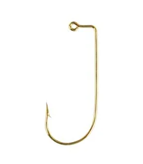 Eagle Claw Gold Jig Hook 100ct Size 1/0