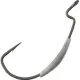 Eagle Claw Weighted Black Worm Hook 1/16oz 5ct Size 3/0