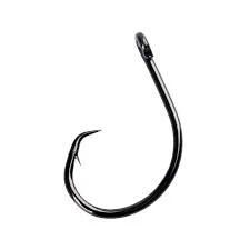 Mustad - Demon Perfect Circle Inline Hooks: Black Nickel