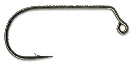 Mustad Jig Hook 60-Round Black 1000ct Size 3/0 SPL