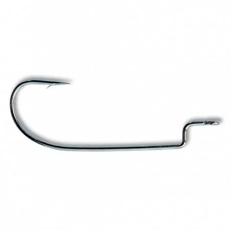 Mustad Offset Worm Hook 5ct Size 1/0