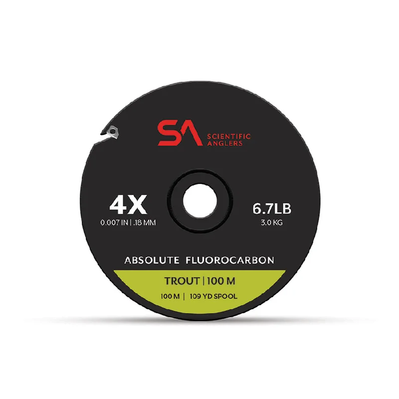 Scientific Anglers Absolute Fluorocarbon Trout Tippet 100M