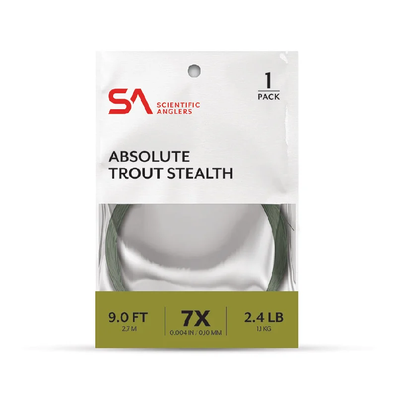 Scientific Anglers Absolute Trout Stealth Leader 9'