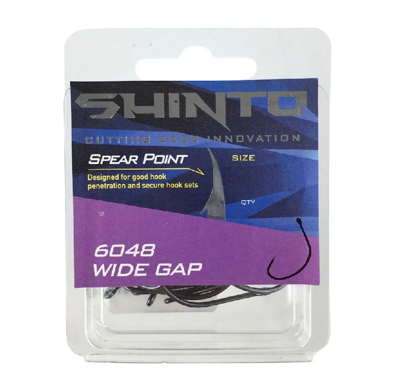 Shinto Wide Gap 6048 Hooks Qty 25