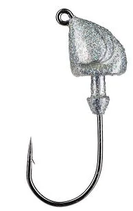 Strike King Squadron Swimbait Head 1/4oz 3ct Silver Bling