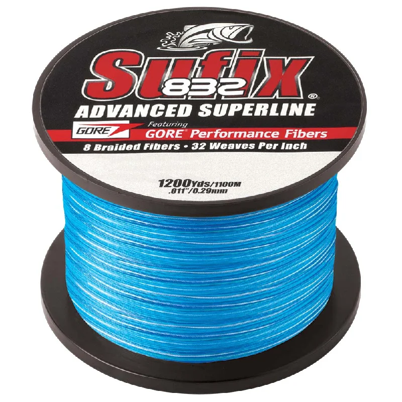 Sufix 832 Advanced Superline Braid - 15lb - Coastal Camo - 1200 yds [660-315CC]