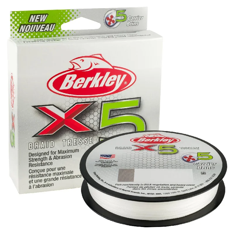 Berkley X5 Braid Line 164 Yds Low-Vis Green