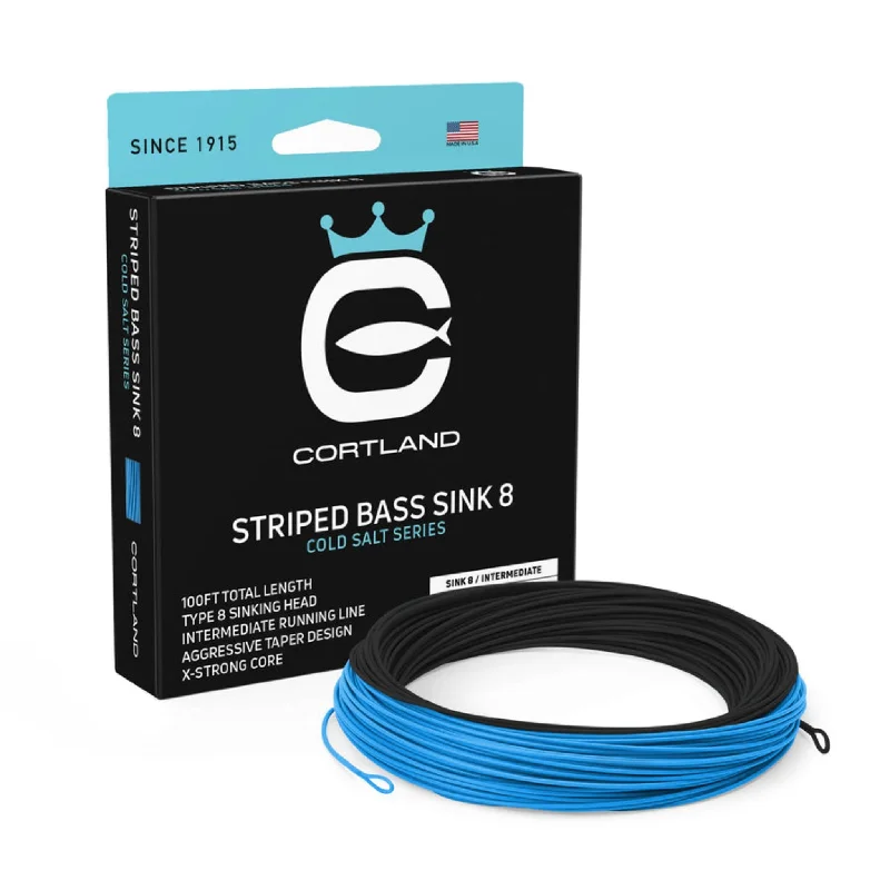 Cortland Cold Salt Striped Bass Sink Fly Line