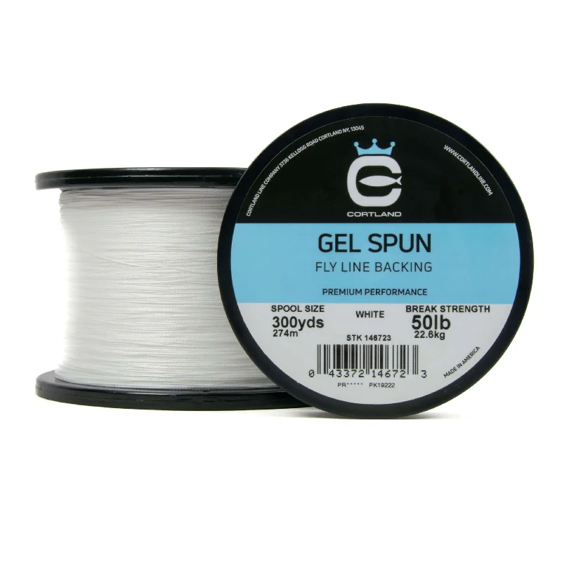 Gel Spun Fly Line Backing - White