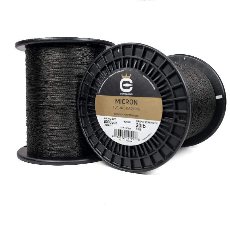 Micron Fly Line Backing - Black