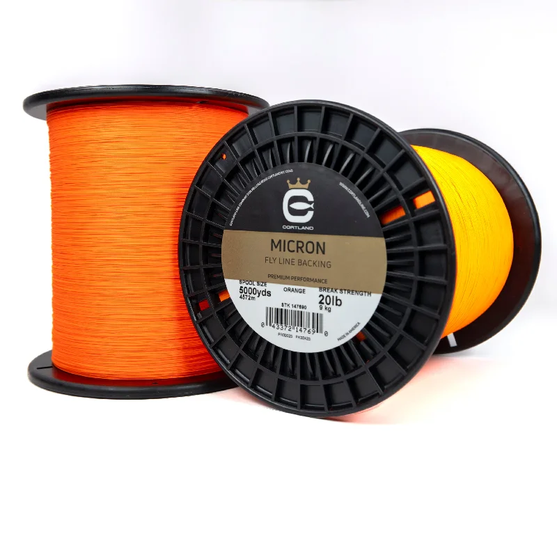 Micron Fly Line Backing - Orange