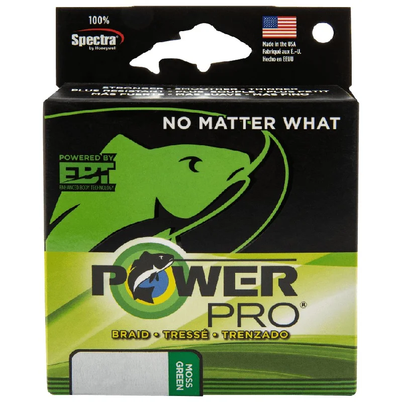 Power Pro Spectra Braid 10Lbs 500 Yds Moss Green