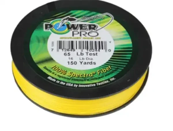 Power Pro Spectra Braided Line Yellow (150 YD)