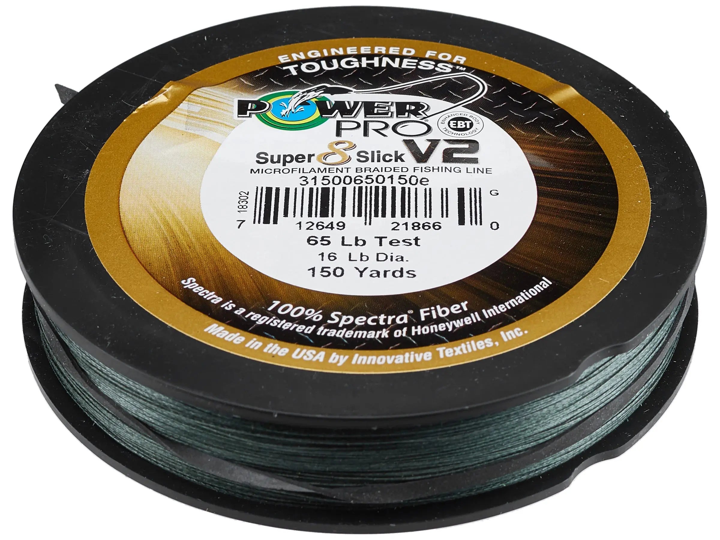 Power Pro Super 8 Slick V2 300yds - Moss Green