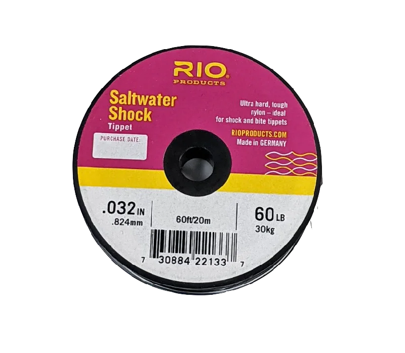 Rio Heavy Saltwater Shock Tippet 60lb, 60ft