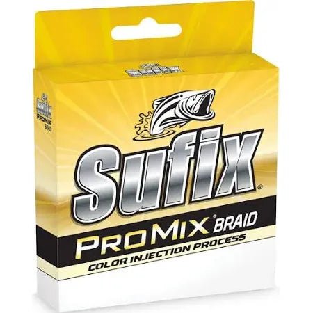 Sufix ProMix Braid 10Lb 300 Yds Low Vis Green