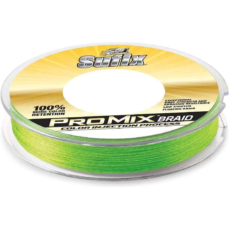 Sufix Promix Braid 150 Yds 30Lb Neon Lime