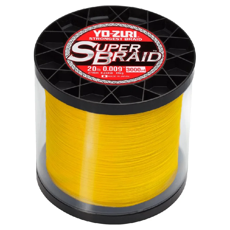 Yo-Zuri SuperBraid 20 LB 3000 YD High VIS Yellow